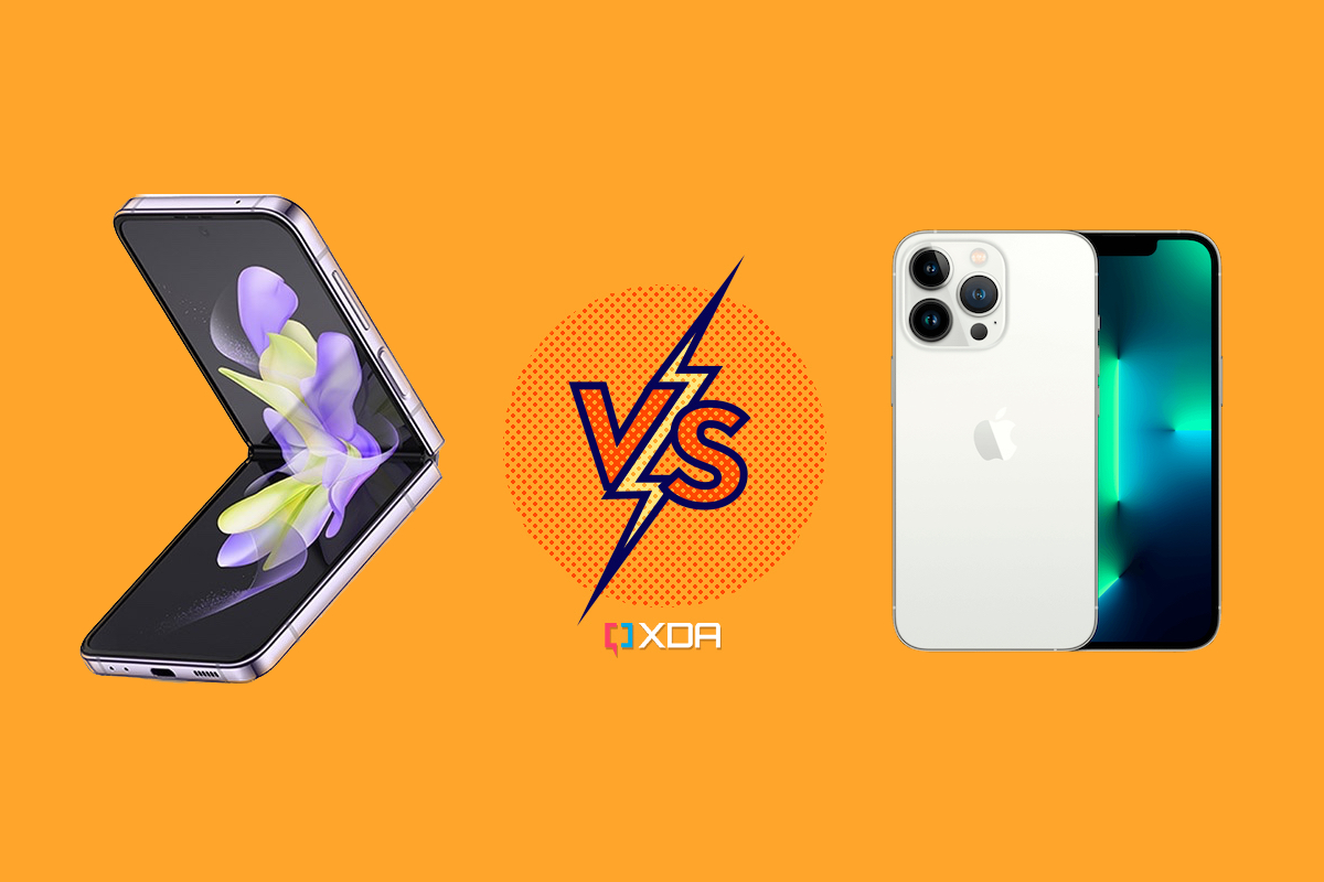 Samsung Galaxy Z Flip 4 vs Apple iPhone 13 Pro : Sur quel produit phare devriez-vous dépenser 999 $ ?  - Développeurs XDA