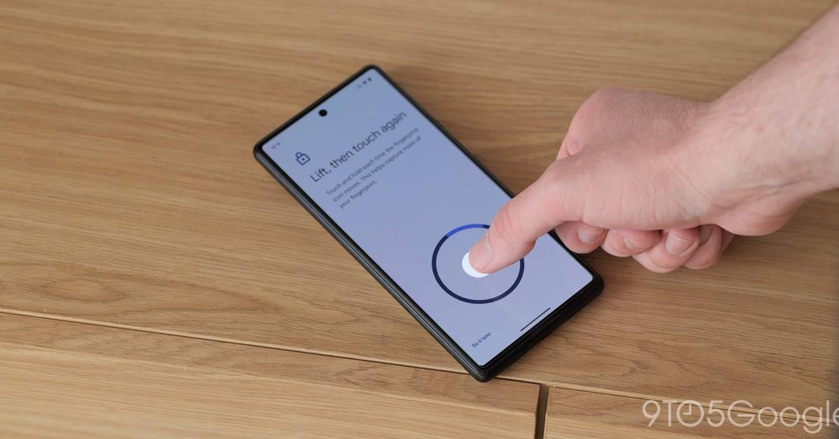 Sources : Google considère que le déverrouillage du visage repose sur le capteur d'empreintes digitales du Pixel 6, les travaux sur le Pixel 7 sont en cours - 9to5Google