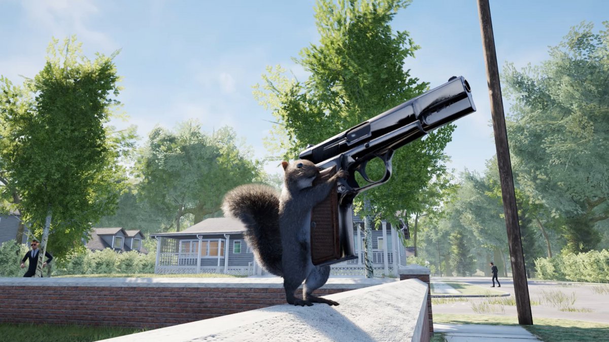 Squirrel with a Gun : vidéo virale du jeu de l'écureuil armé d'une arme à feu