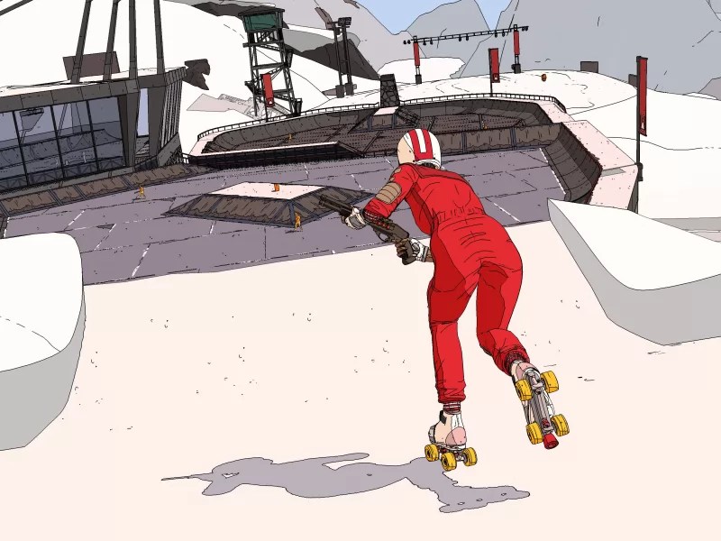 Test du Rollerdrome : Des patins et des flingues à la sauce arcade