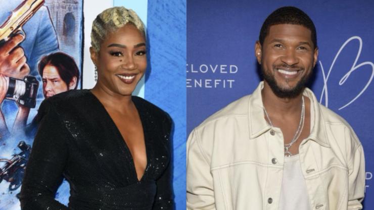 Tiffany Haddish Bumps & Grinds avec Usher sur scène lors de sa résidence à Las Vegas: Regardez