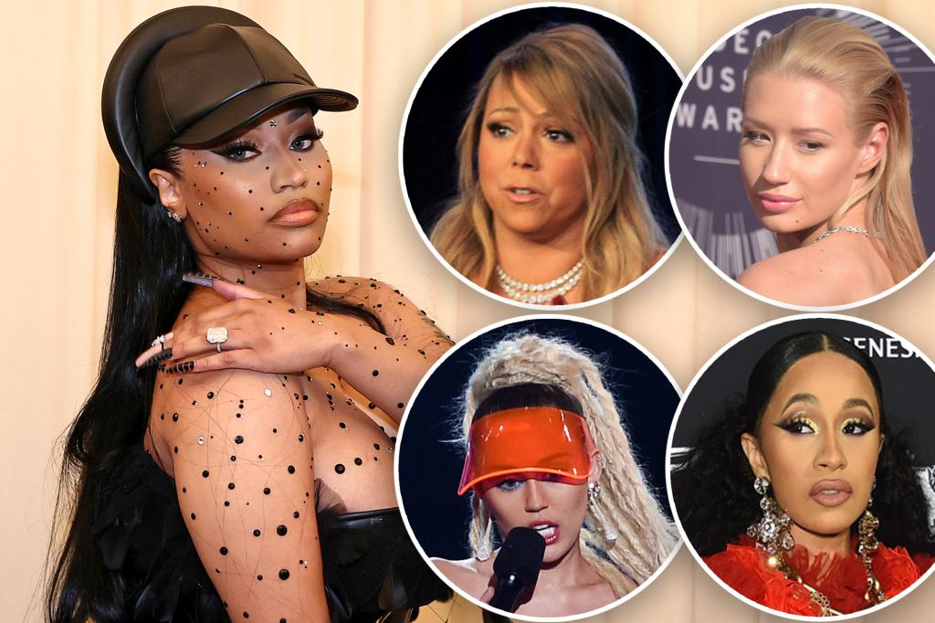 Une histoire des querelles de Nicki Minaj