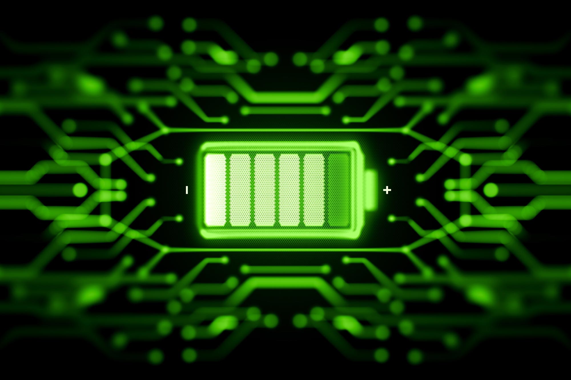 Improved High Tech Battery Concept