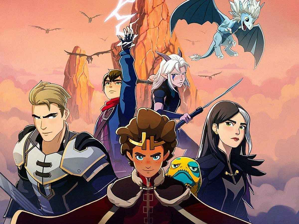 El príncipe dragón Netlimi Netflix
