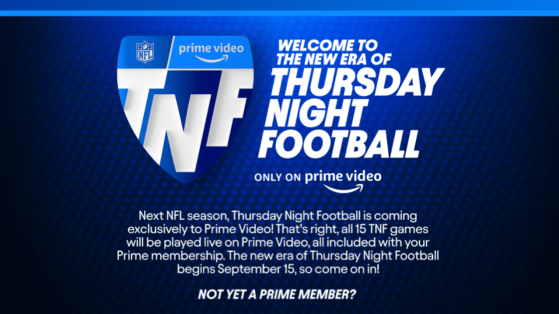 Comment diffuser le football du jeudi soir sur Amazon Prime Video - PCMag
