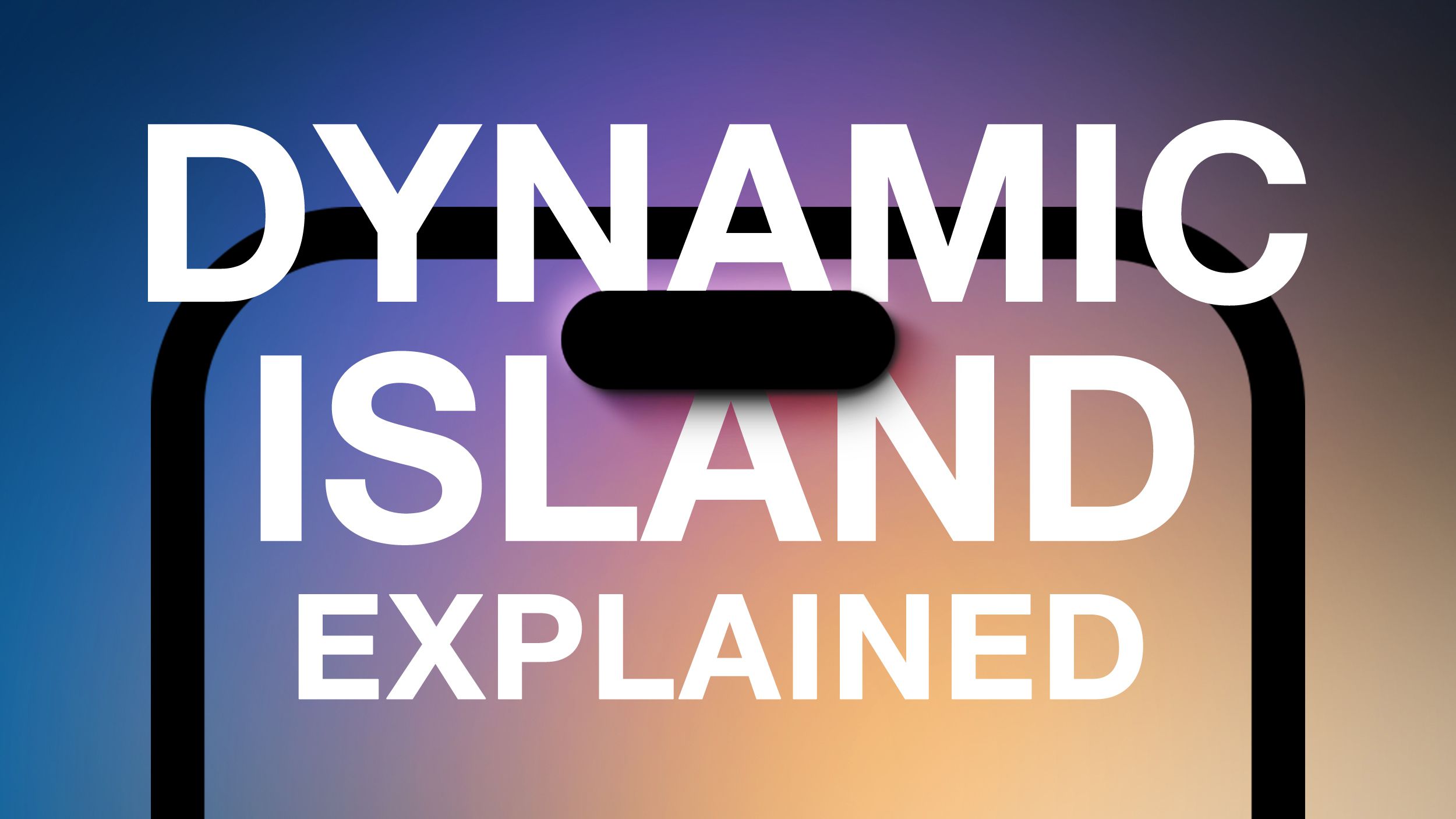Comment fonctionne la nouvelle «île dynamique» de l'iPhone 14 Pro - MacRumors
