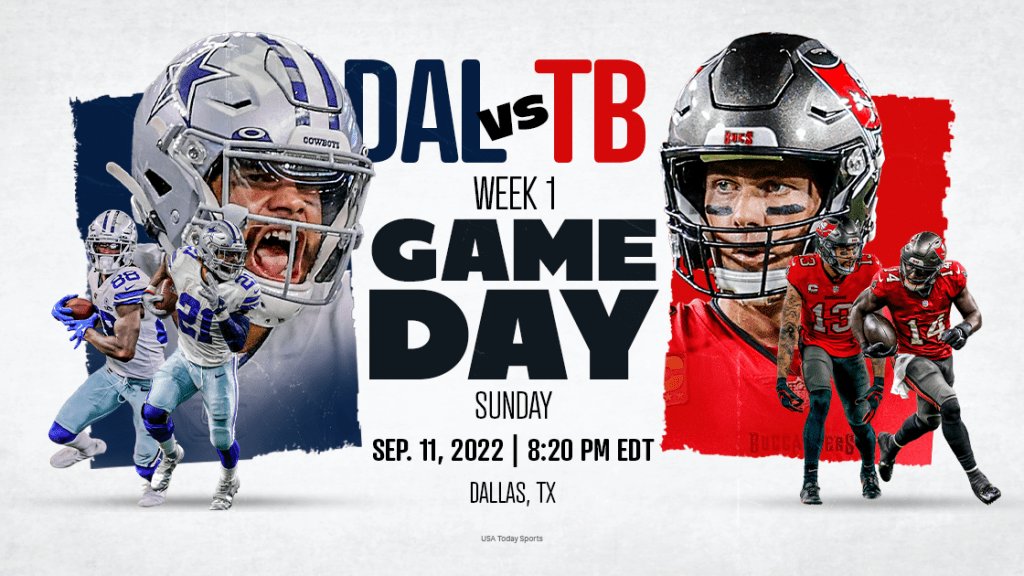 Comment regarder, diffuser en direct Cowboys-Buccaneers dans la semaine 1 - Cowboys Wire