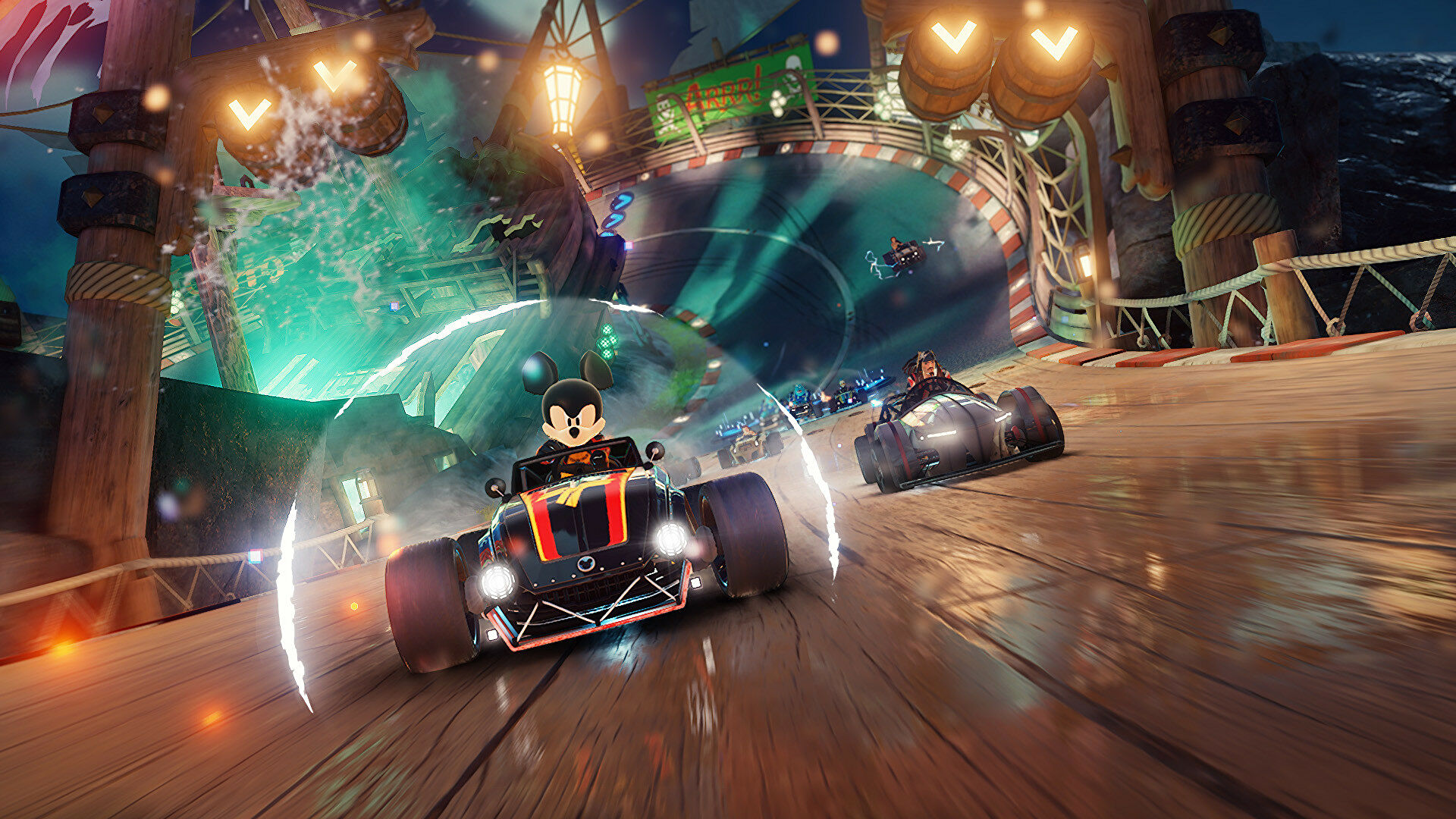Disney Speedstorm, le "Mario Kart à la Disney" est présenté dans une vidéo de gameplay