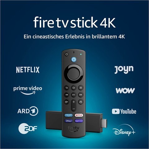 Fire TV Stick 4K 50% de réduction : lecteur de streaming pour Prime Video, Netflix, DAZN & Co. à un prix avantageux - Jeux PC
