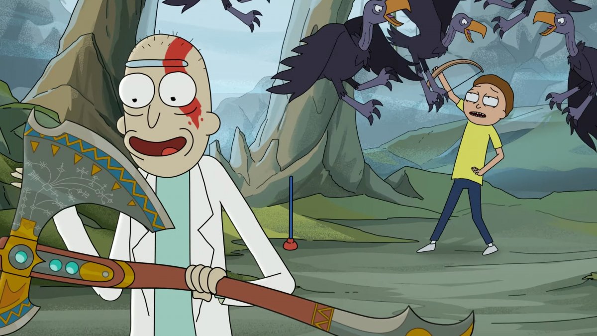God of War Ragnarok : Rick et Morty protagonistes d'un trailer promotionnel