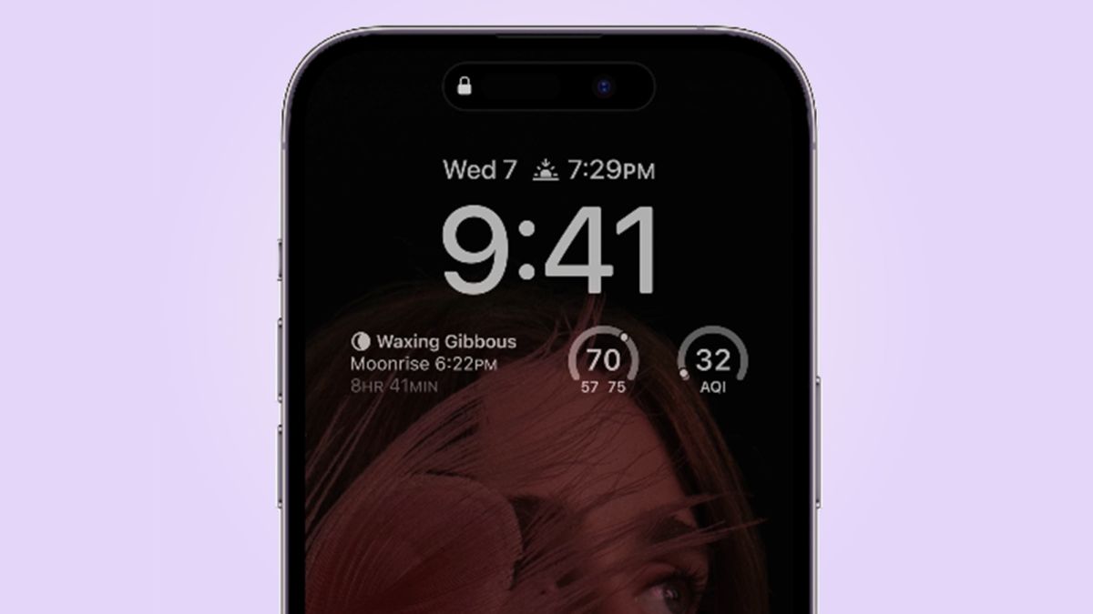 iPhone 14 always on display