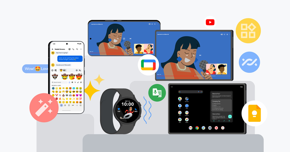 Les appareils Android bénéficient de nouvelles fonctionnalités d'accessibilité et de partage - The Verge