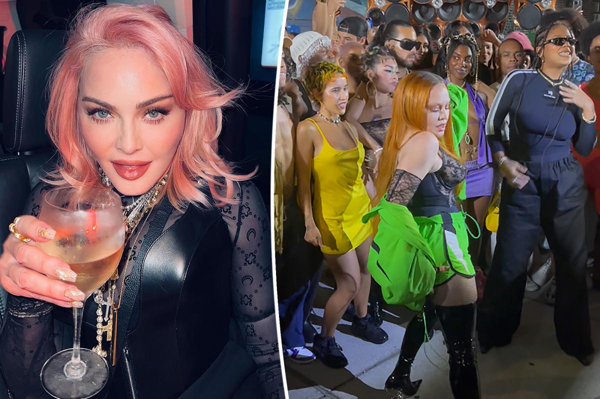 Les flics ont été appelés au tournage du clip vidéo de Madonna après avoir reçu des plaintes pour bruit