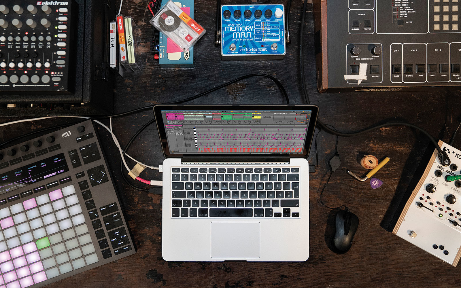 Les outils de production musicale d’Ableton sont à 25% de réduction pour le week