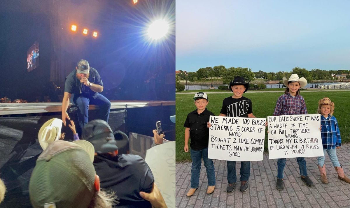 Luke Combs remet 140 dollars en espèces à deux enfants qui ont empilé du bois de chauffage pour acheter des billets