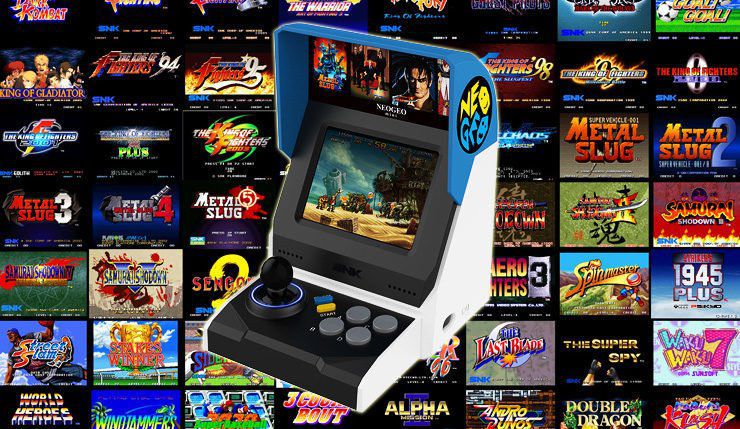 Neo Geo Mini en promotion sur Amazon avec une réduction de 50% par rapport au prix catalogue