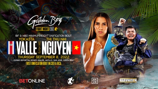 Quelle chaîne est Yokasta Valle contre Thi Thu Nhi Nguyen?  Informations sur la diffusion en direct, heure de début, comment regarder sur DAZN - dazn.com