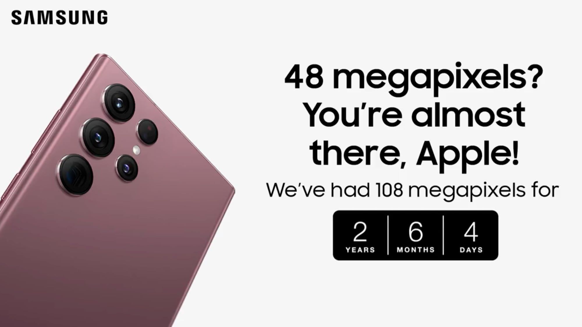 Samsung dénonce Apple pour le manque d'innovation dans la dernière gamme d'iPhone