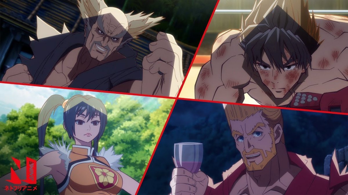 Tekken Bloodline: la bande-annonce montre les 24 combattants de la série animée Netflix, voyons la liste