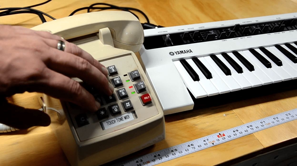 Touch Tone MIDI Phone And Vocoder Covers Daft Punk