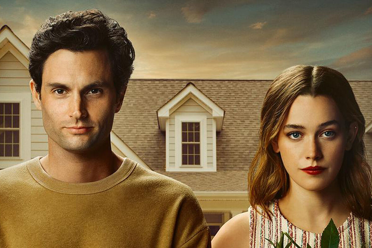 Vous 4 : Spectaculaire !  Penn Badgley revient sur l'affiche officielle de la série à succès Netflix - Marca México