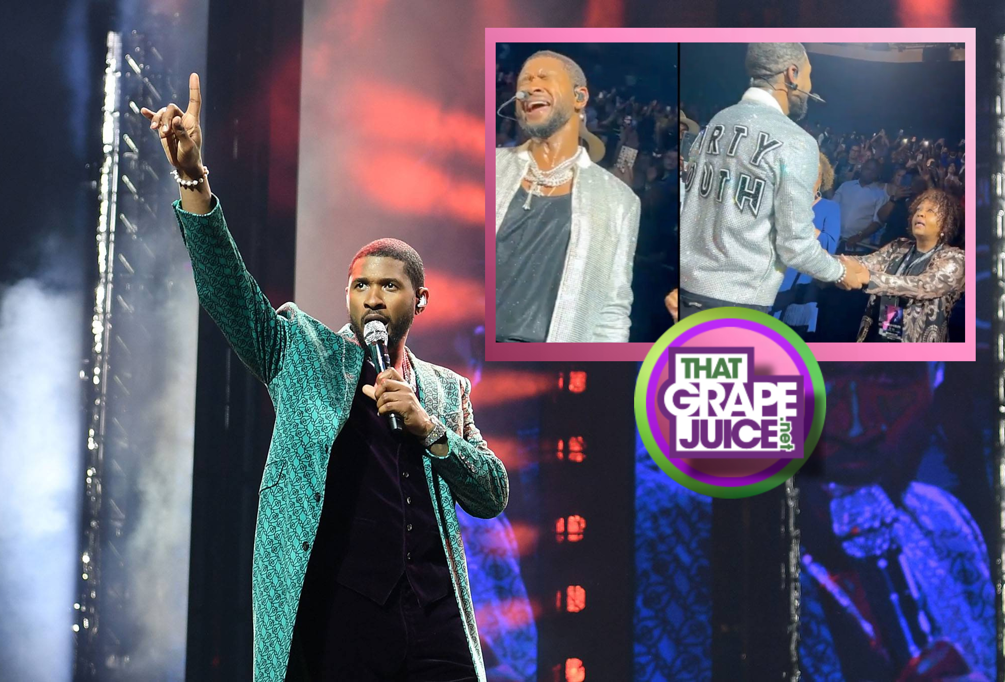 Vous l’avez manqué ?  Usher Serenades Anita Baker à la résidence ‘My Way’ à Las Vegas [Watch]