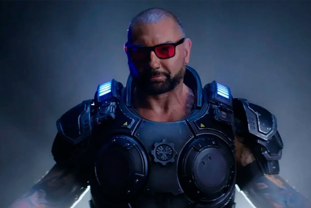 Dave Bautista dans le rôle de Marcus Fenix ​​​​dans le film Netflix Gears of War.  Cela et plus dans le fancast définitif - Marca México
