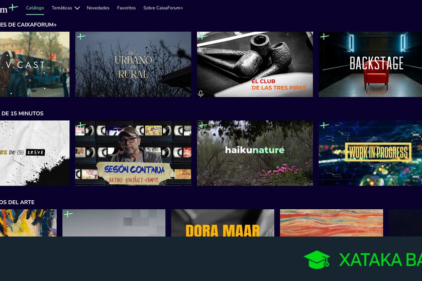 CaixaForum+ : qu'est-ce que c'est, quel contenu il propose et comment s'inscrire au Netflix gratuit de la culture La Caixa - Xataka