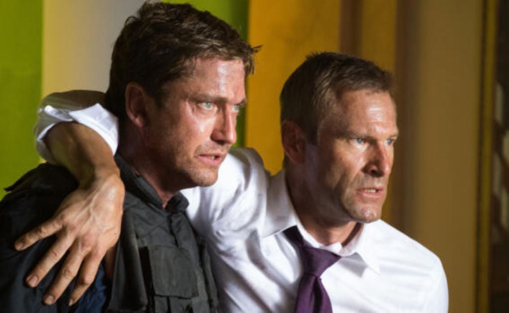 Gerard Butler y Aaron Eckhart