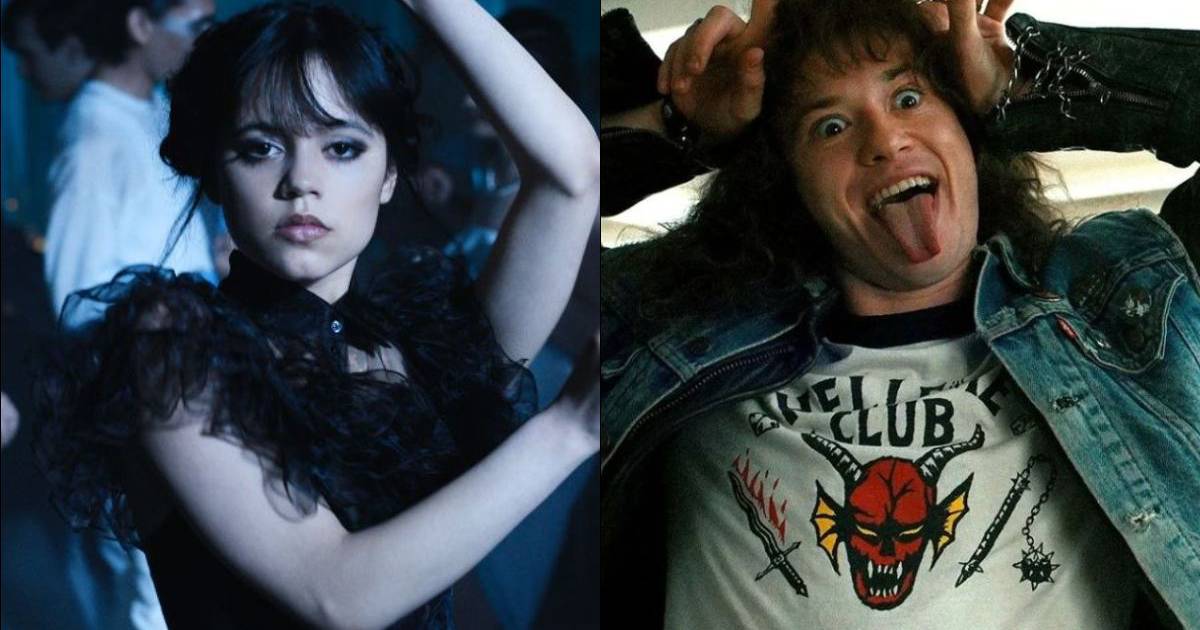 Netflix : sur les réseaux sociaux, ils découvrent cette similitude entre Wednesday et Eddie Munson - Metro World News