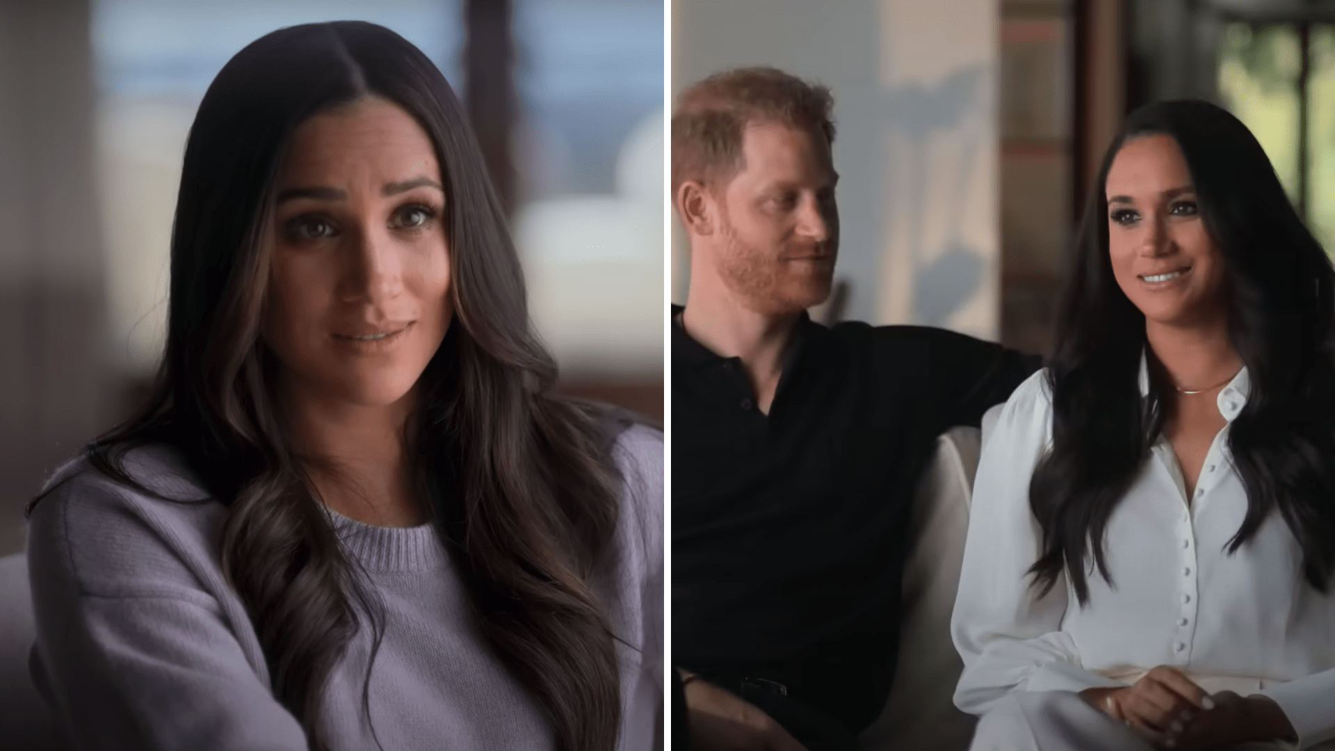 Pourquoi Meghan portait-elle du violet et du blanc dans son documentaire Netflix ?  Théories de son apparence - Univision