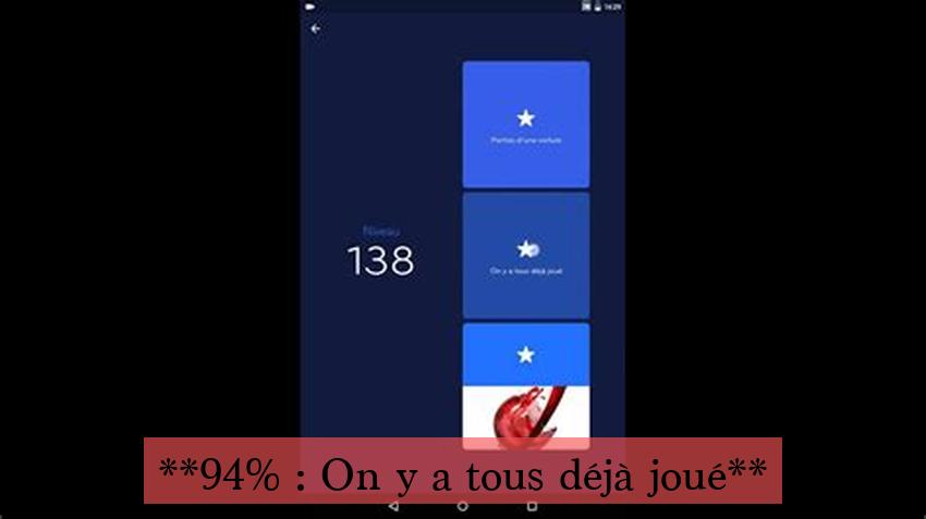 **94% : On y a tous déjà joué**