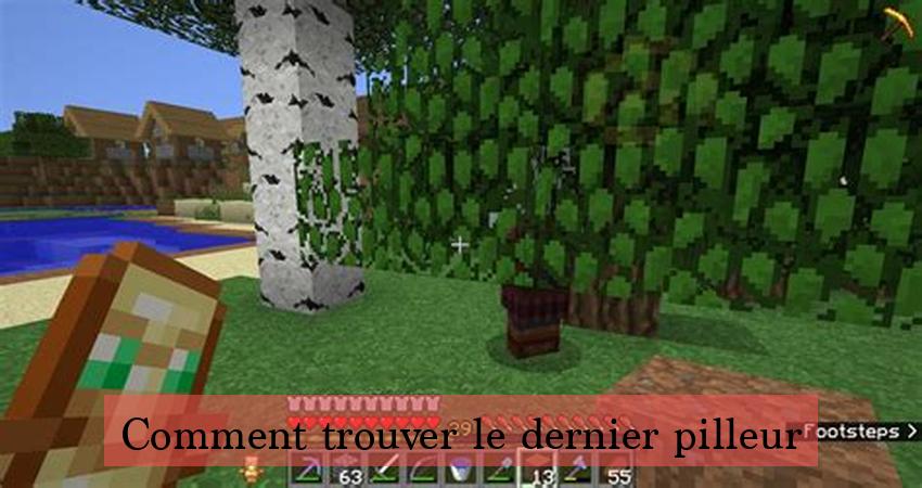 Comment trouver le dernier pilleur