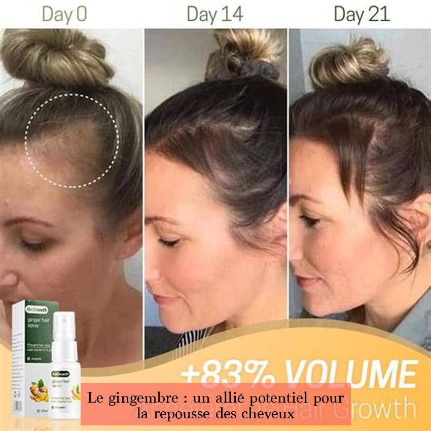 Le gingembre : un allié potentiel pour la repousse des cheveux