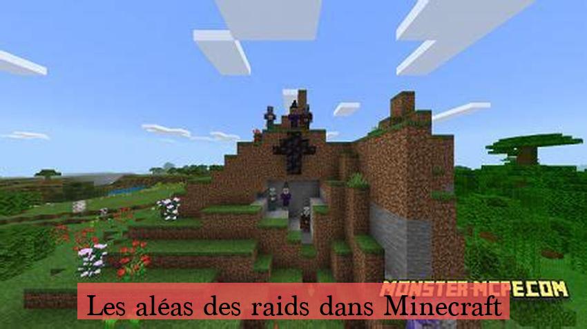 Les aléas des raids dans Minecraft