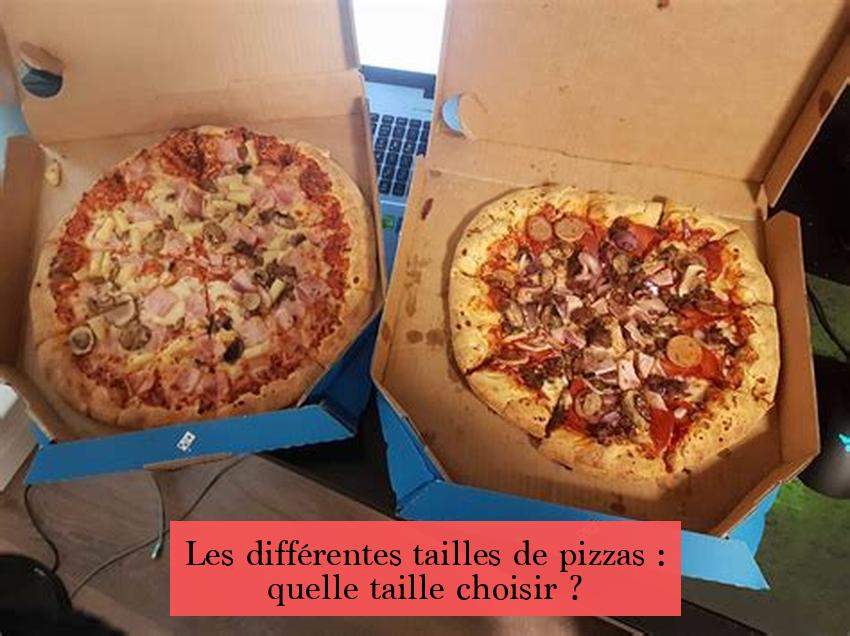 Les différentes tailles de pizzas : quelle taille choisir ?