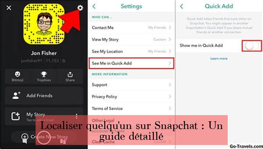Localiser quelqu'un sur Snapchat : Un guide détaillé
