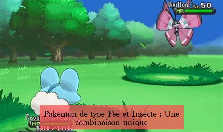 Pokémon de type Fée et Insecte : Une combinaison unique