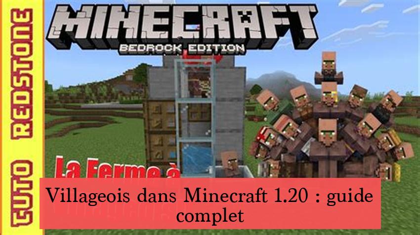 Villageois dans Minecraft 1.20 : guide complet