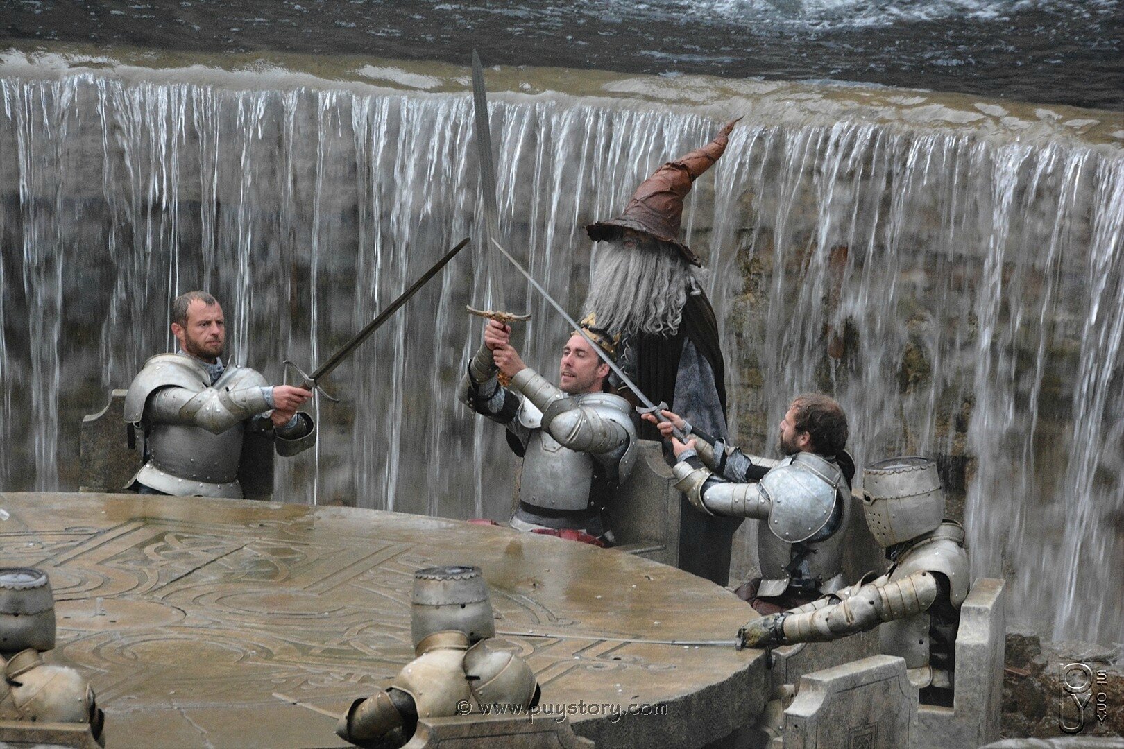 Où se trouve la table ronde du Roi Arthur ?