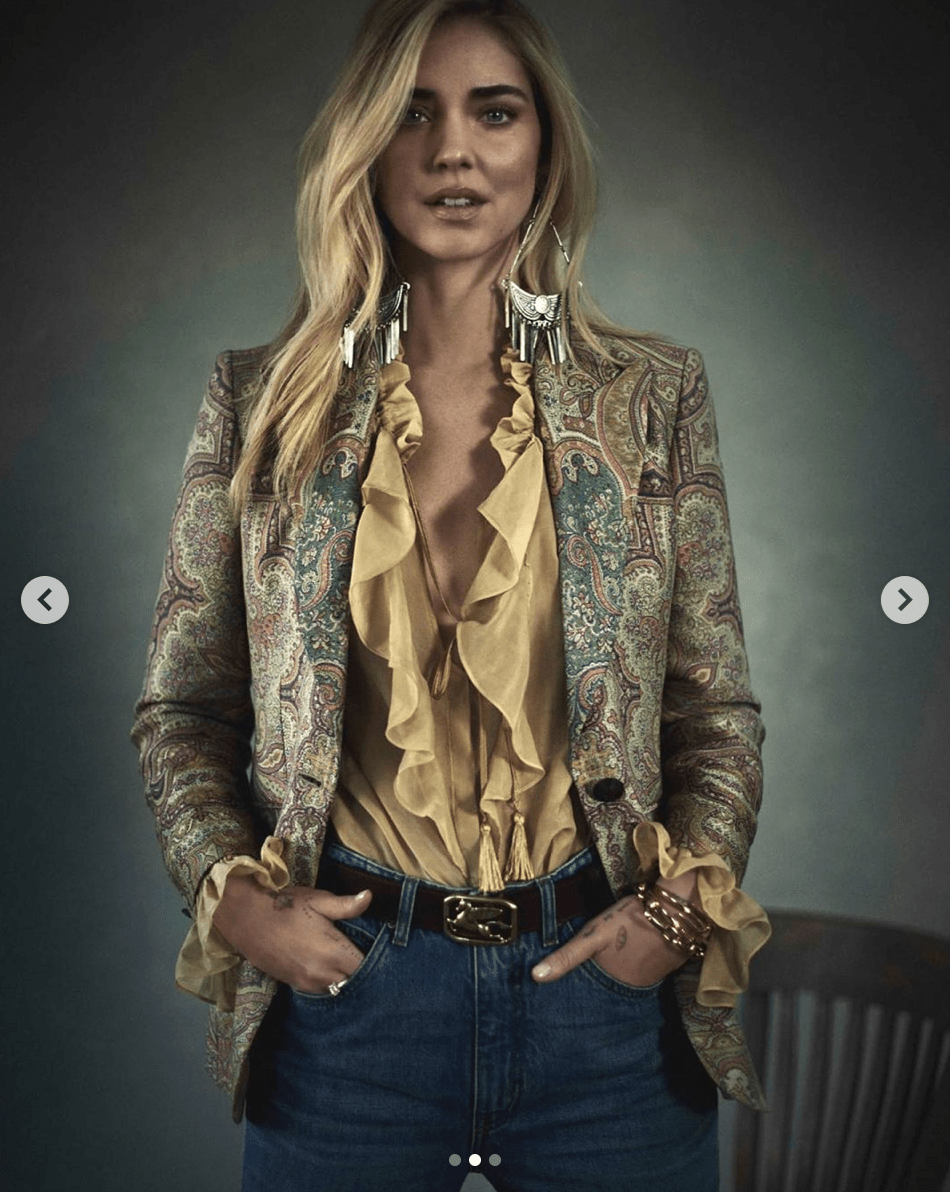 Chiara Ferragni Bellissima In Un Look Equestre Dai Richiami Al Far West Riders Advisor