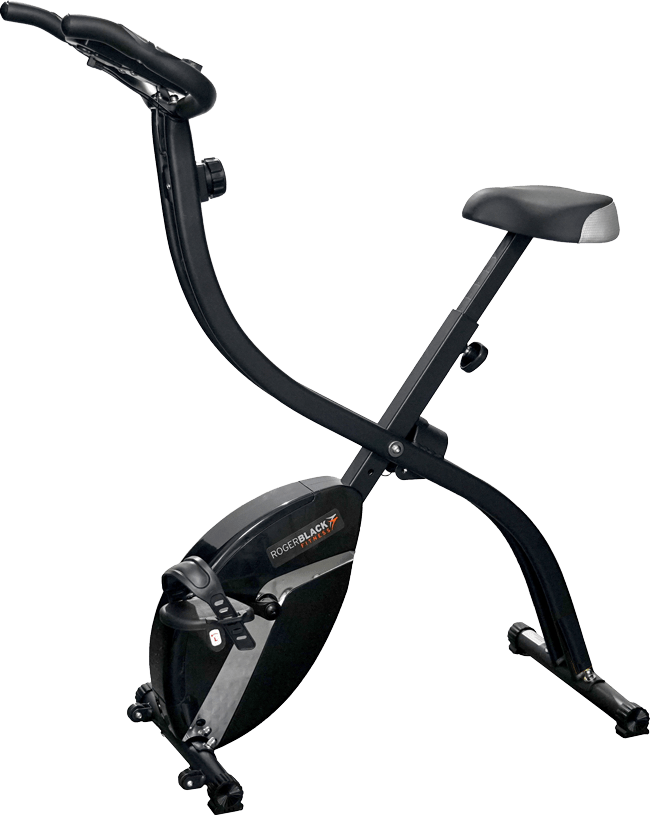 Roger Black Folding Exercise Bike Foldable Exercise Bike