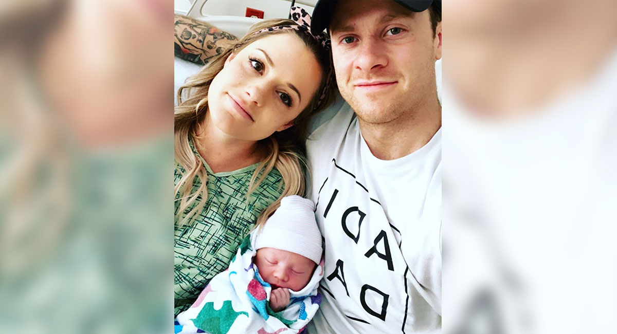 Nick Jensen And Wife Jenner Welcome Their First Baby A Boy Named Lorenzo Luck Jensen