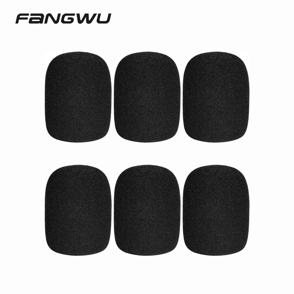 Fangwu Black Microphone Foam Sponge 1pc Zoom