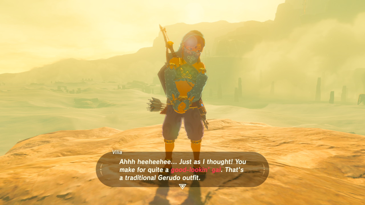 Zelda Breath of the Wild: How to Get a Gerudo Outfit
