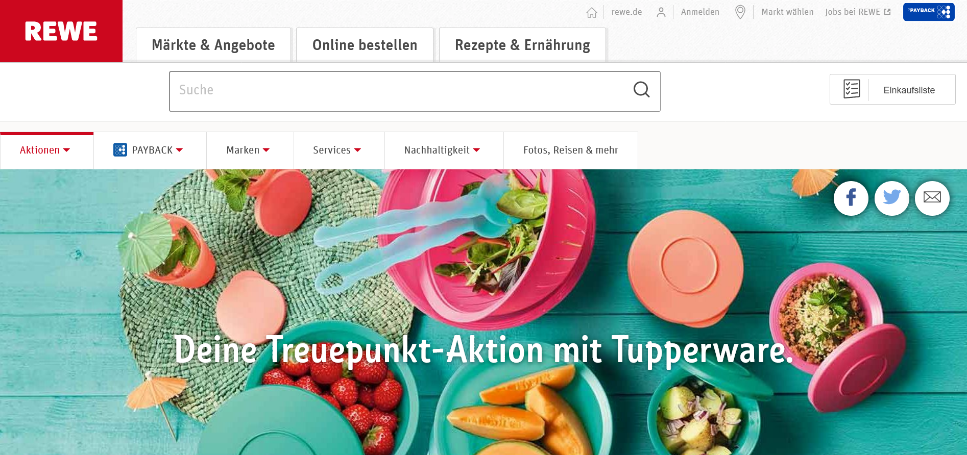 Tupperware Pramien In Der Neuen Rewe Aktion