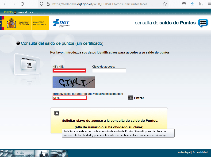 Como Registrarse En La Dgt Para Consultar Mis Puntos