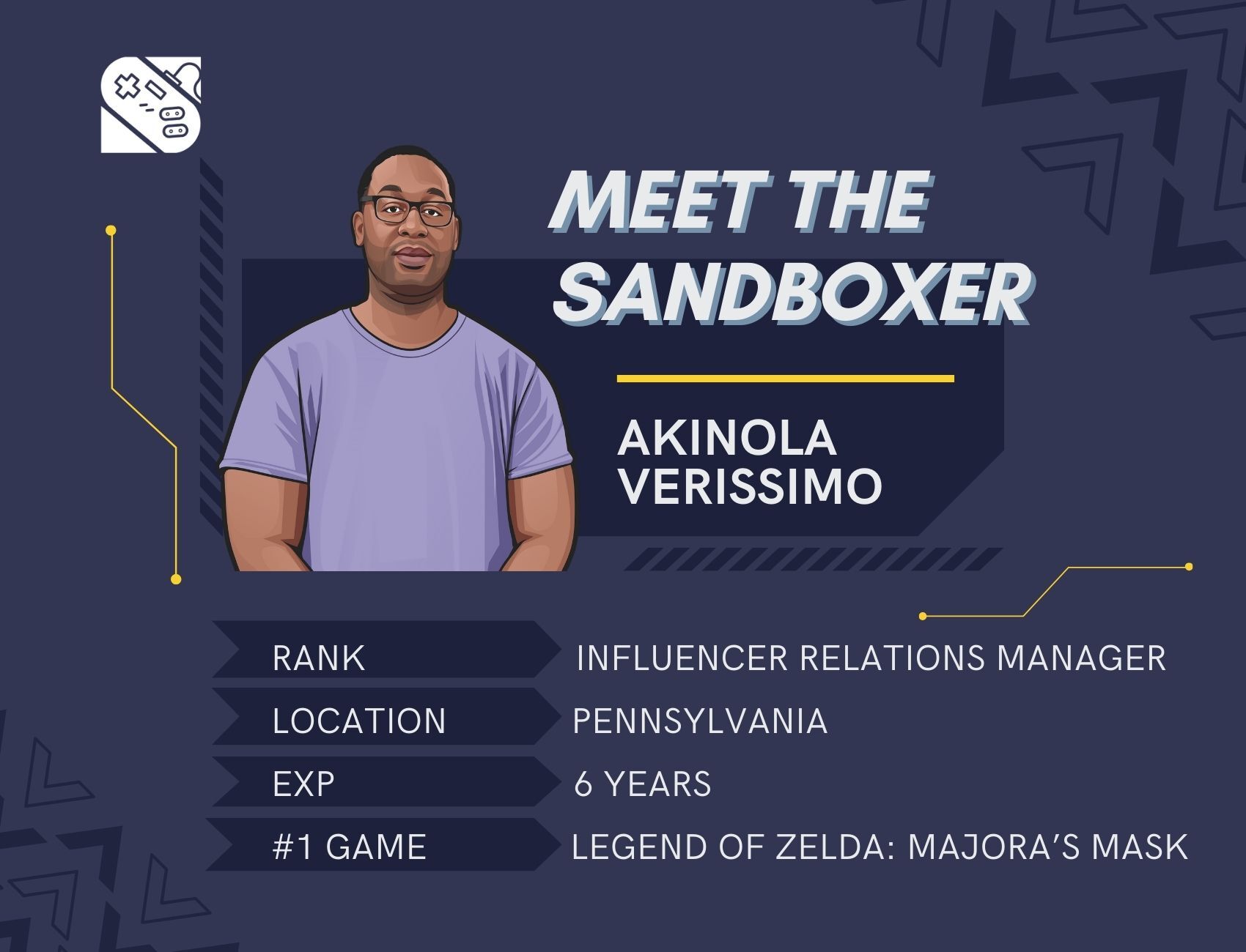 Akinola meet the Sandboxer