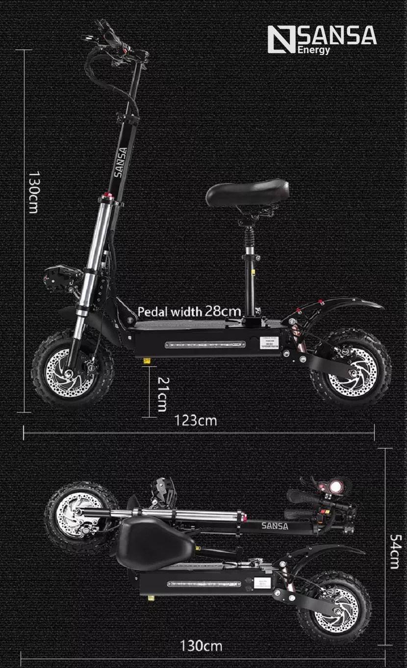 Scooter Model SANSA Roadrunner - description 1