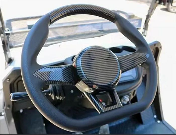 Premium Accessories for SANSA Electric Golf Car, Nicklaus model - Steering Wheel